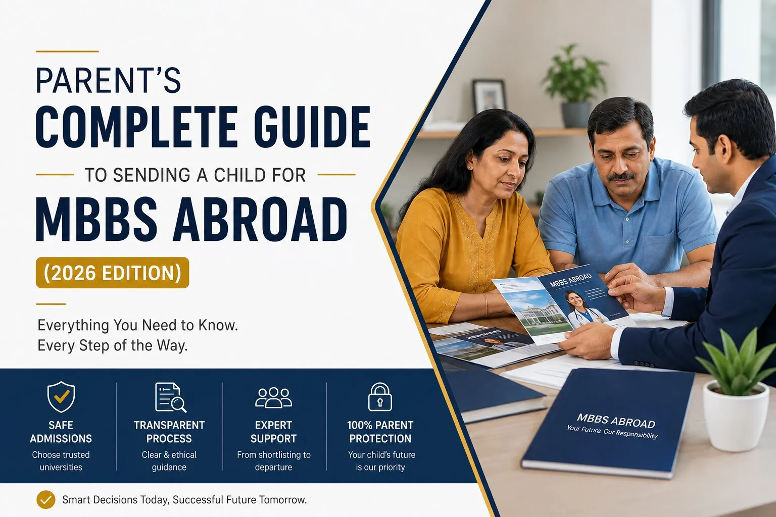Parent’s Complete Guide to Sending a Child for MBBS Abroad (2026 Edition) Image